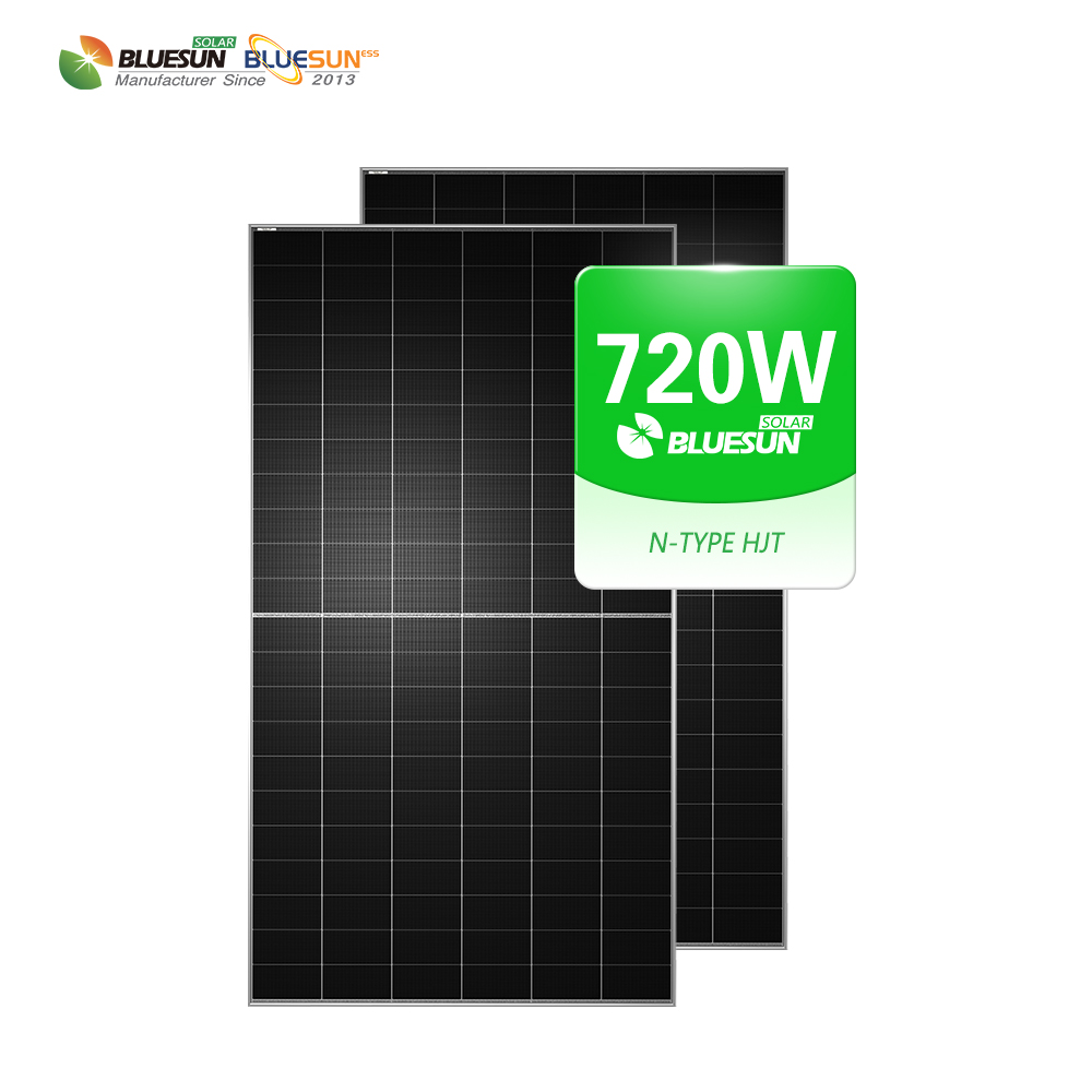 Panneau solaire Bifacial Double verre 720W