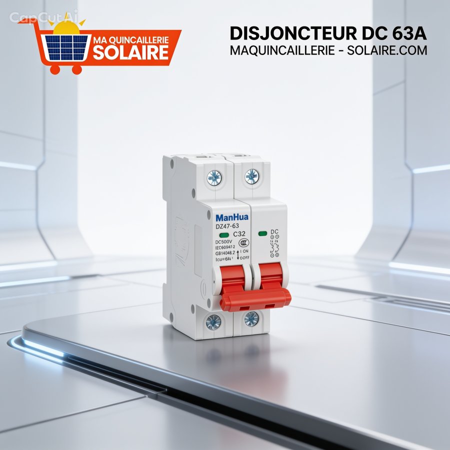 Disjoncteur DC 63A 500V
