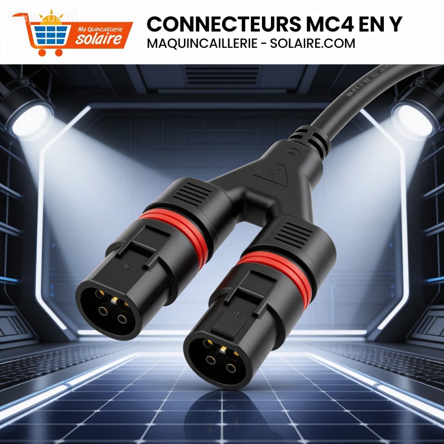 connecteurs MC4 en Y M/F