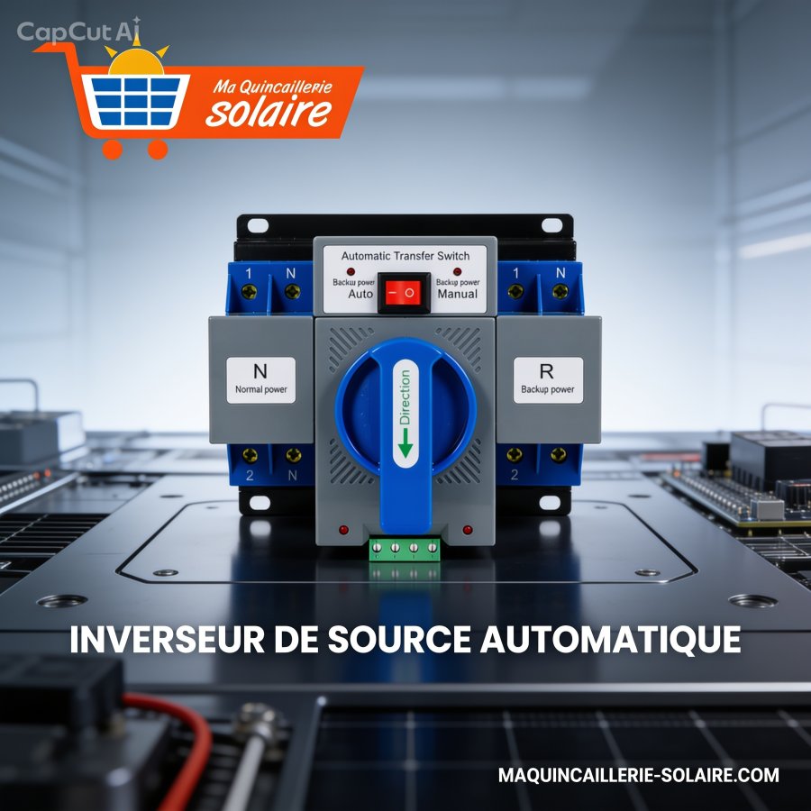Inverseur de Source Automatique 63A 2P
