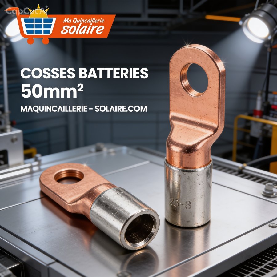 Cosses à Sertir pour Batterie 50mm²