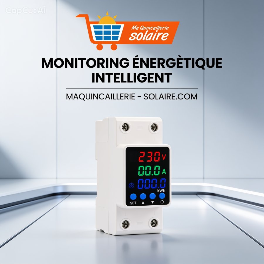 compteur d'énergie et protecteur de tension numérique 63A