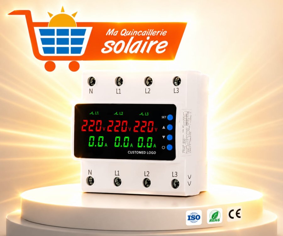 Relais de Protection Triphasé 4P
