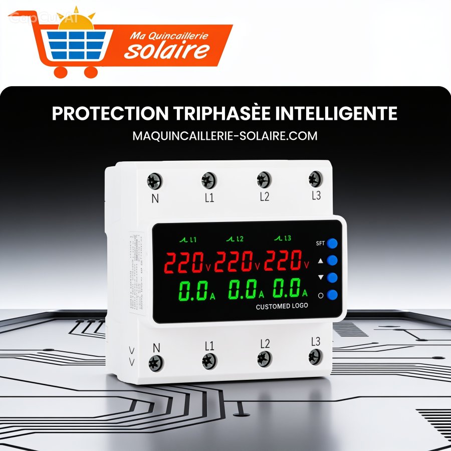 Relais de Protection Triphasé 4P
