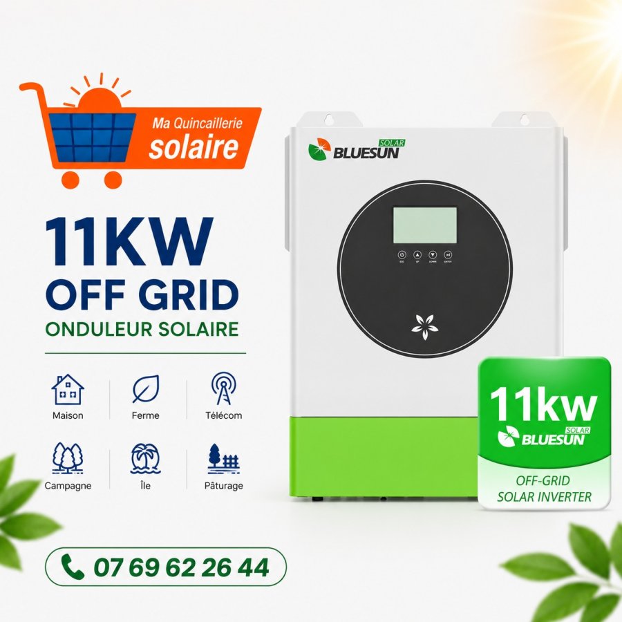Onduleur hybride Solaire 11KW 48V