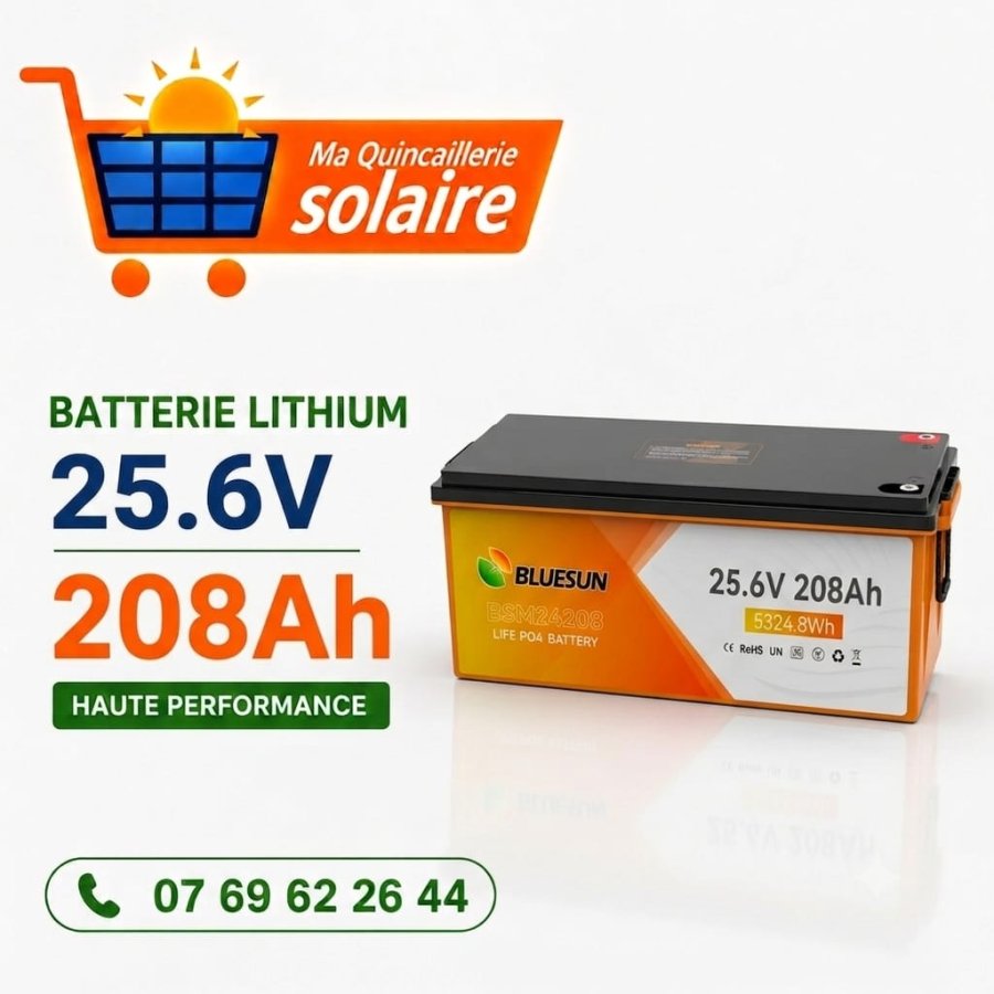 Batterie Lithium BSM 24V 208AH