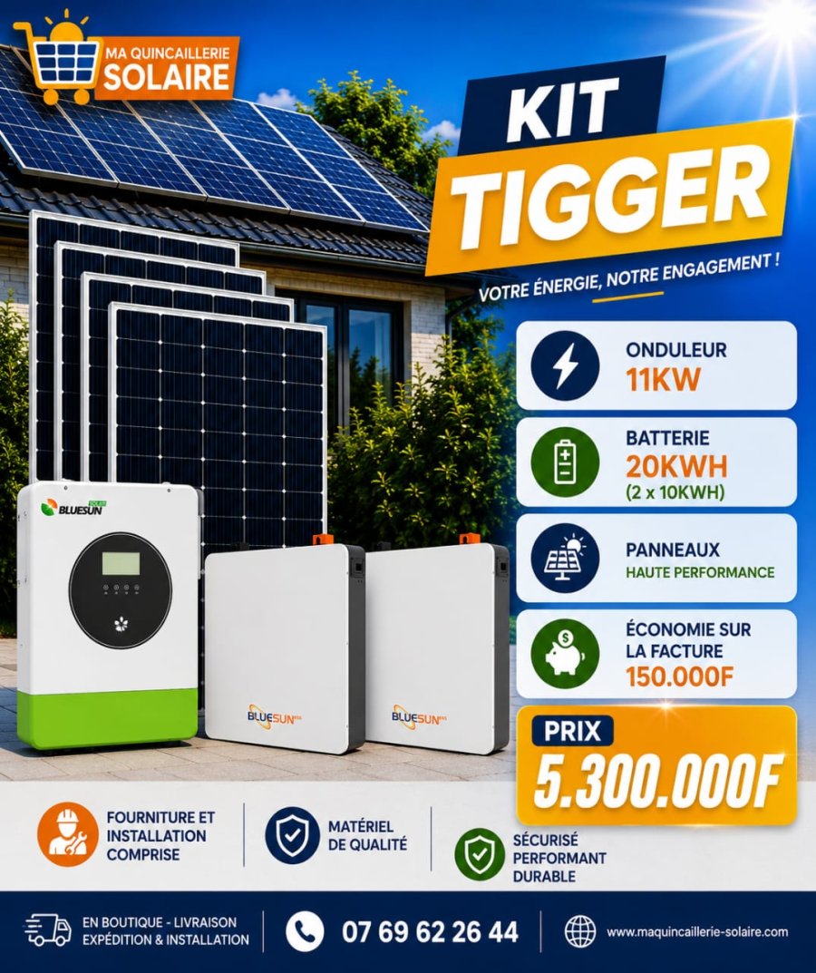 KIT TIGGER 11kW / 20 kWh