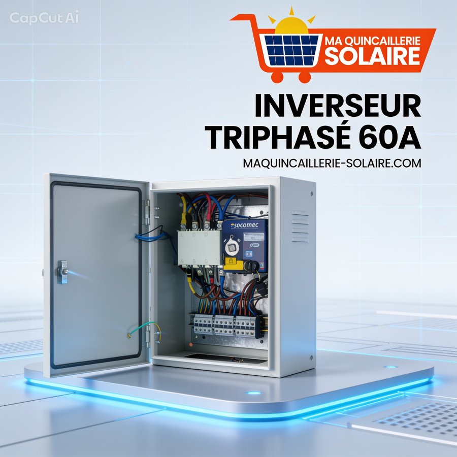 Inverseur de source Auto Triphasé 60A Monobloc
