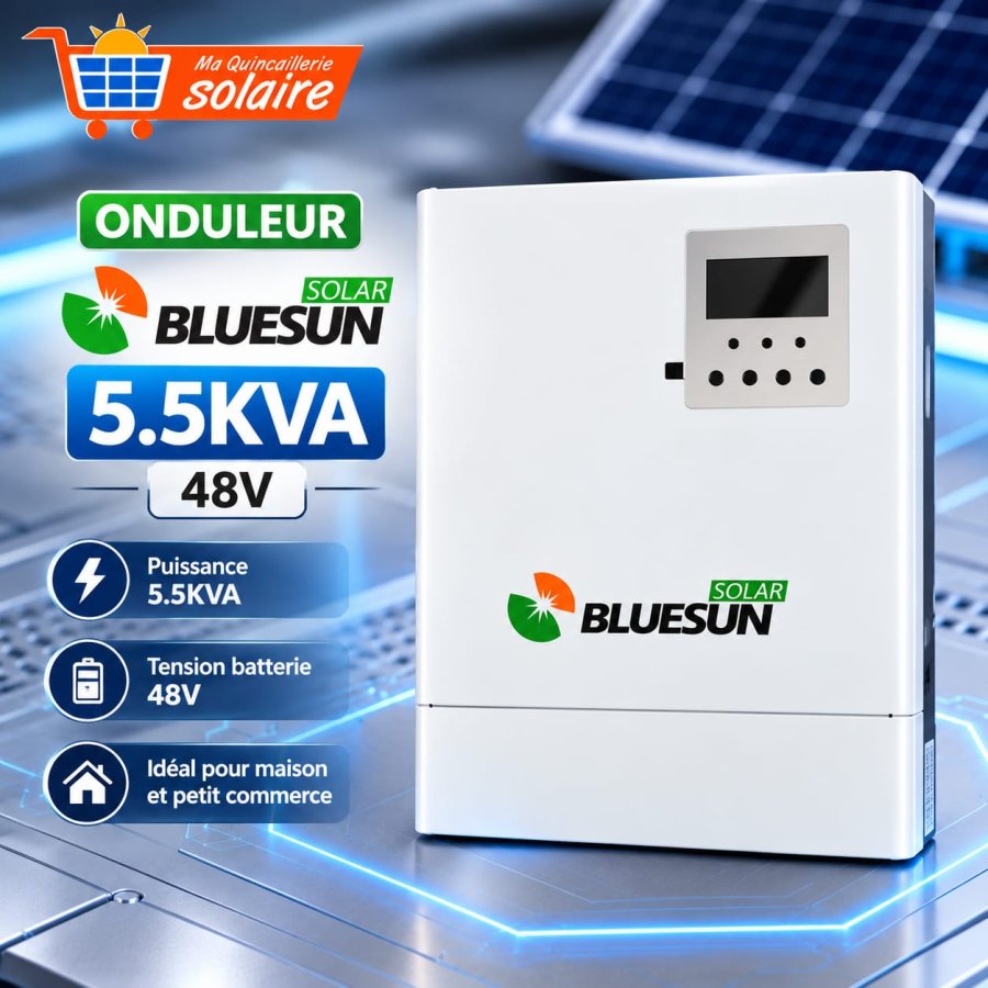 Onduleur hybride  5.5KW 48V