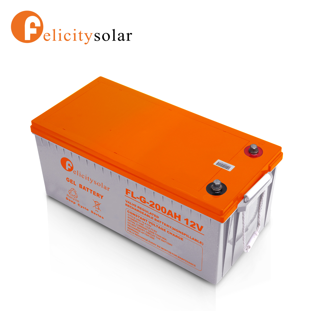 Generic Batterie Solaire - 12V - 200Ah - Décharge Très Lente - Gris - Prix  pas cher